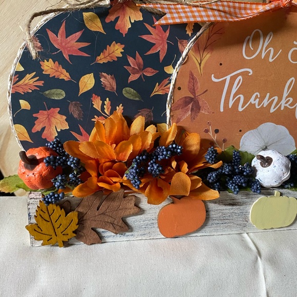 Fall Decor Farmhouse style table decor - Picture 3 of 4